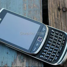 Разблокированный мобильный телефон Blackberry 9810, QWERTY клавиатура, телефон с сенсорным экраном 8 Гб rom/