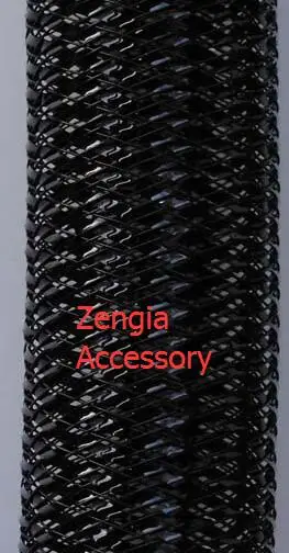 

Black Metallic Tubular Crin - 60 yard of 16mm - Crinoline Cyberlox Stretch Tubing