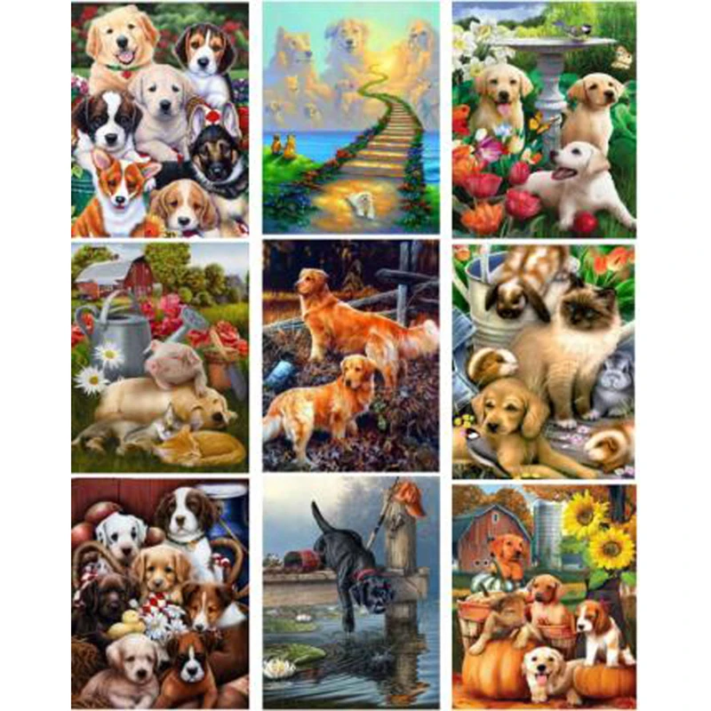 Full-Diamond-Embroidery-5D-DIY-Diamond-Painting-Animal-Dog-Cross-Stitch-3D-Diamond-Mosaic-Painting-Christmas