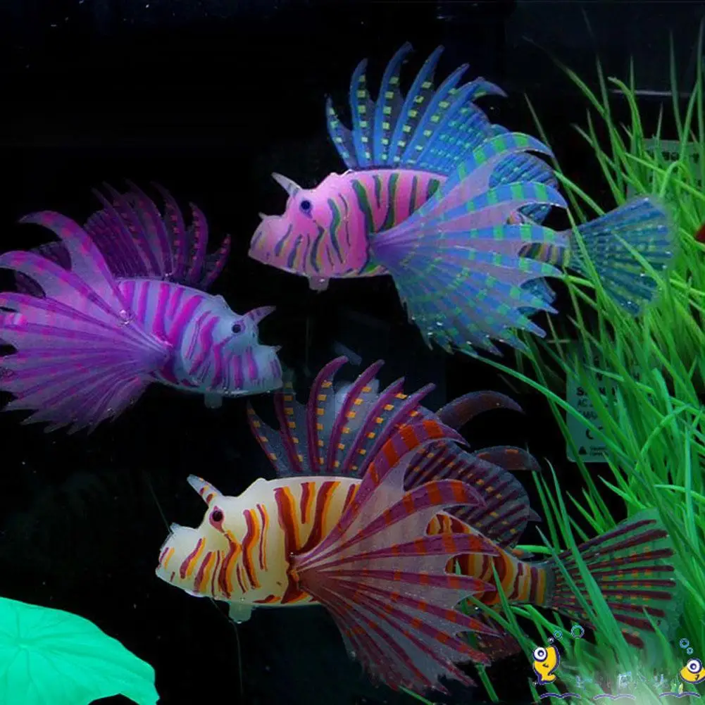 Us 2 87 32 Off Mini Jelly Fish Glowing Effect Home Office Decors Bedroom Mood Fish For Tank A609 In Decorations From Home Garden On Aliexpress