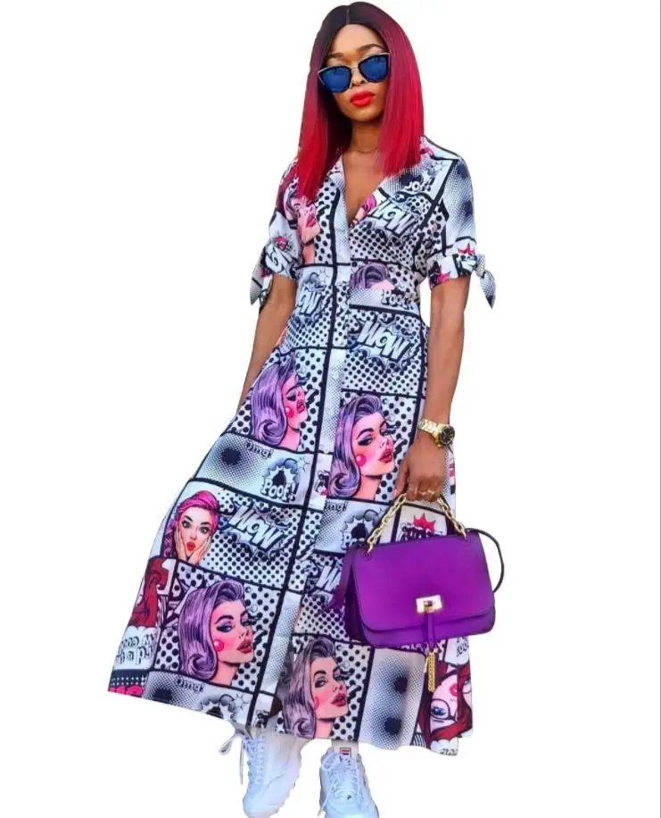 2018 African Clothing Dashiki New Traditional Fashion Long Middle Sleeve Bazin Super Elastic Plus Size For Lady | Тематическая