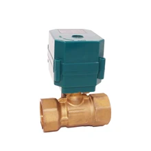 Без ручного переключения автоматического CTF-001 10nm CR01 CR02 DC9-35V DC5V DC12V DN15 DN20 DN40 DN50 женский датчик обнаружения утечки воды Электрический латунный шаровой клапан