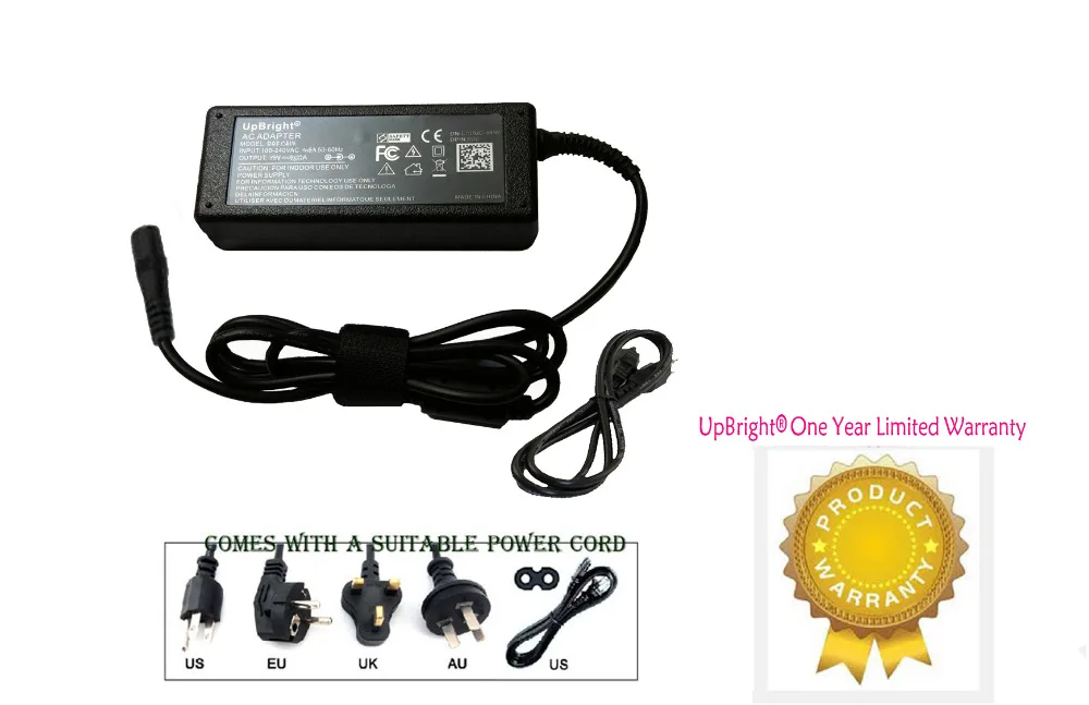 UpBright Новый 2-зубчатый адаптер переменного/постоянного тока для Okin BetaDrive 3R2762