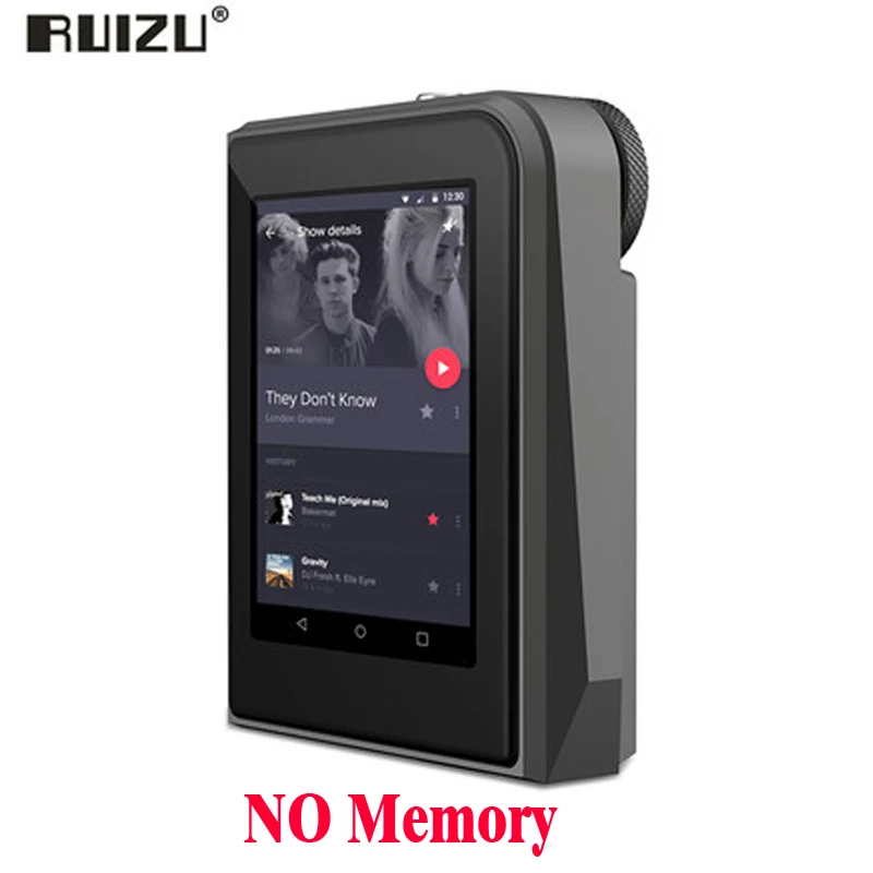 Мини Спортивный MP3 плеер ruidu A50 HD без потерь с экраном 2,5 дюйма Hifi MP3 музыкальный плеер с поддержкой tf-карты 128G/DSD25 - Цвет: Grey