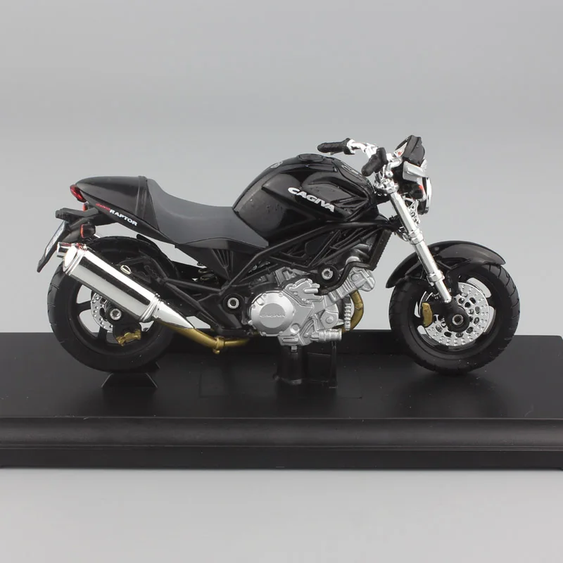 1:18 весы Детские CAGIVA Raptor 1000 улица мото rcycle мотоциклы Металлические Мини-модели авто Стайлинг автомобили литые игрушки для детей