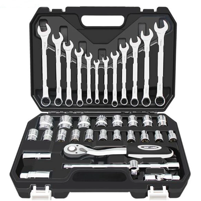 

G1 Hand Tool Sets 37 screwdrivers wrench set keys key heads for auto household repair tools