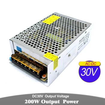 

Variable 200W 6.7A 30V DC Power Supply Unit Driver AC110V 220V Input to DC30V SMPS for CCTV Camera LED Light Mechanical