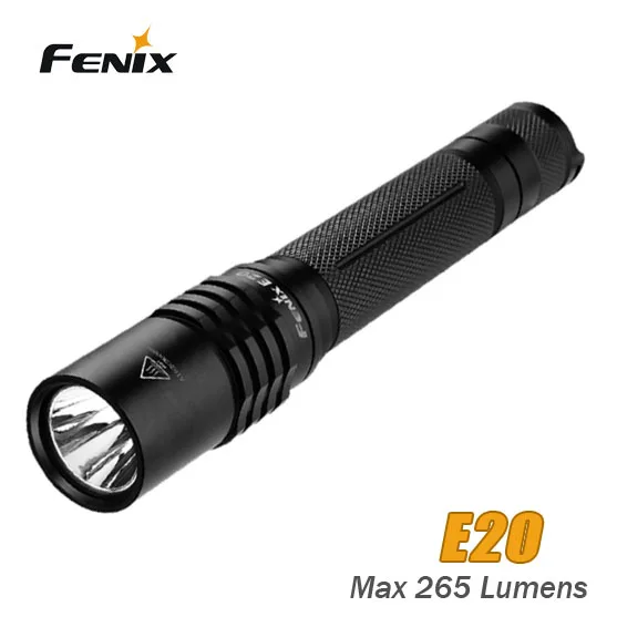 

New Fenix E20 2015 Cree XP-E2 265 Lumens LED Flashlight Torch