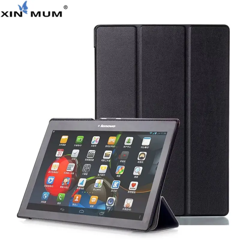 

Tablet Covers For Lenovo Tab 2 A10-70 A10-70F PU Leather Cases for Tab2 A10 70 A10-30 TAB3-X70LC/L TAB2-X30F/M/L 10.1"