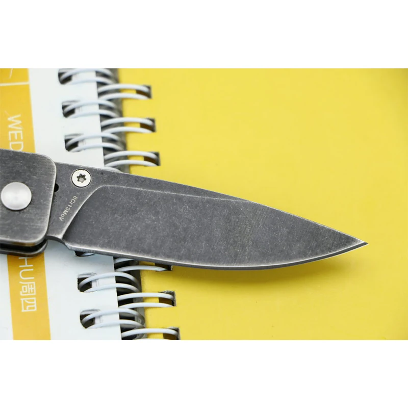 ENLAN M033 Новый 8Cr13Mov лезвие 440c ручка подарок складной нож походные охотничьи