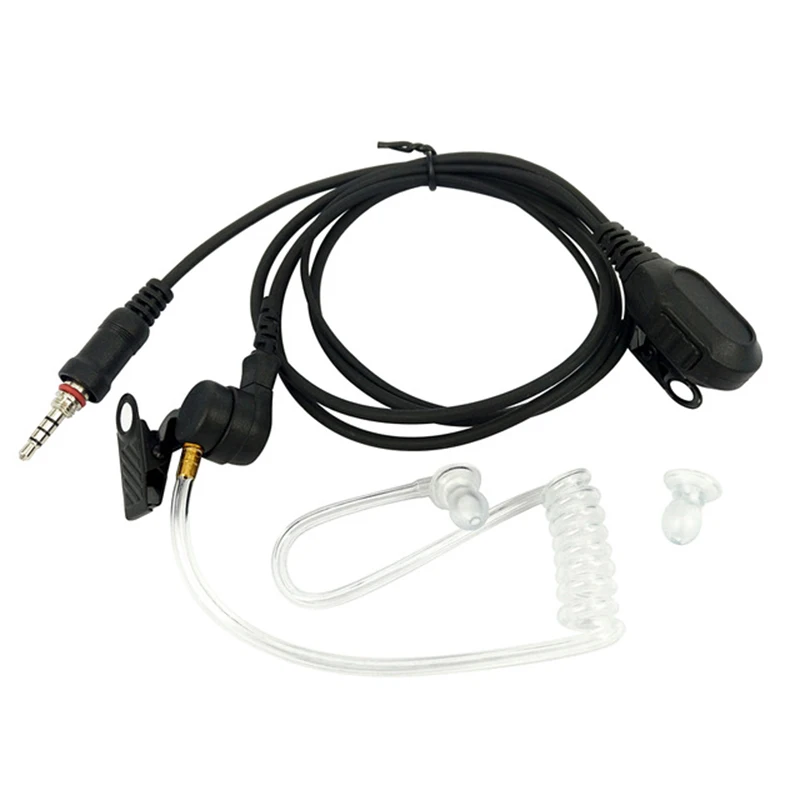 

Air Tube Earpiece Headset PTT Earphone For Yaesu Vertex VX-6R VX-7R VX6R VX7R FT-270 FT-270R VX-127 VX-170 Two Way Radio