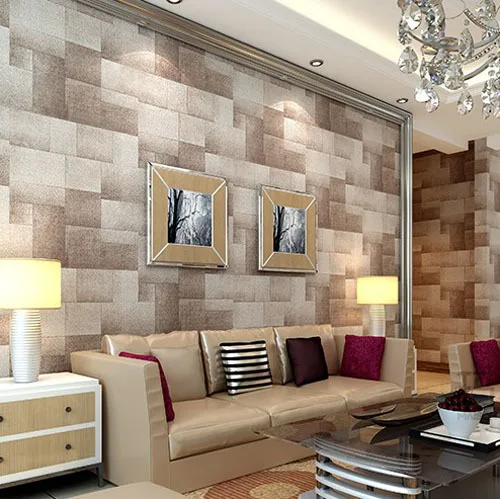 Modern 3d Stone Wallpaperpapel De Parede 3d Living Room Backdrop