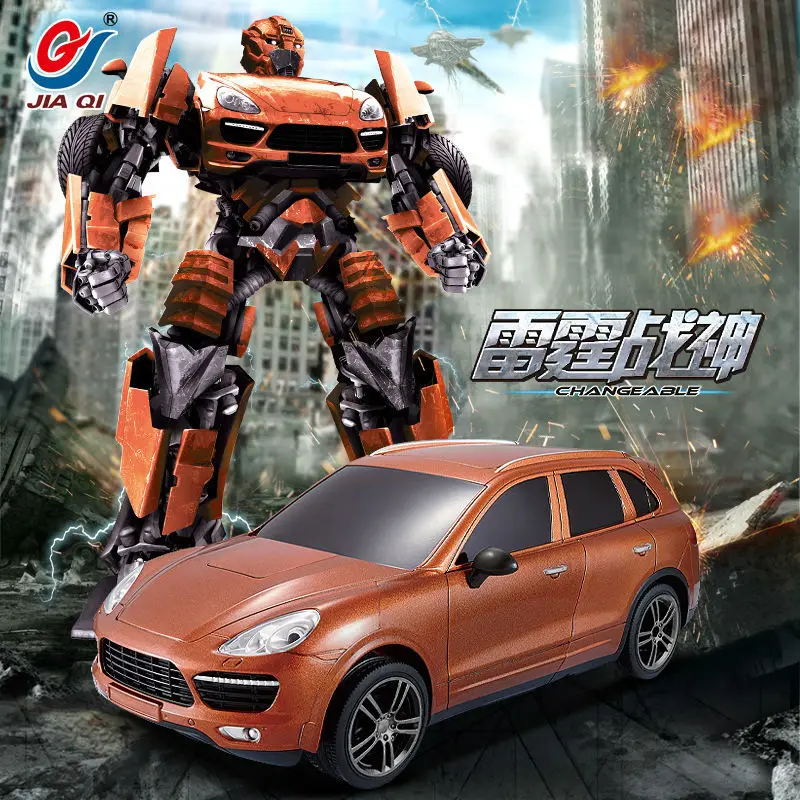 2016 Newest Robort Transformation Remote Control RC font b Car b font toys rc robot font