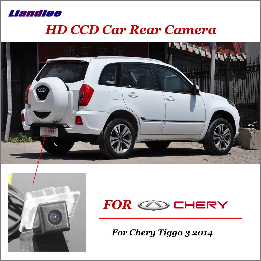 Liandlee Автомобильная камера заднего вида для Chery Tiggo 3 /HD CCD камера заднего вида