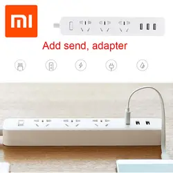 Оригинальный Для Xiaomi Smart мощность разъем Adapte 3 USB расширение Socketr зарядное устройство разъем для Умный дом электроники