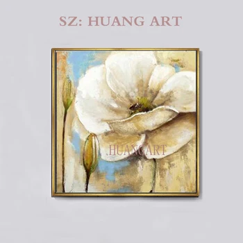 

Large 100% Handpainted Flowers Tree Abstract Morden Oil Painting On Canvas Wall Art Wall Pictures For Live Room Home Decor