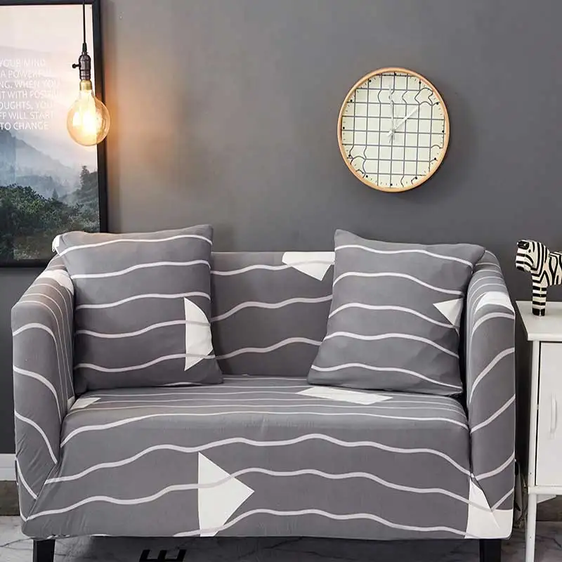 Простой стиль Slipcover Универсальный Эластичный Нескользящий полный Чехол для