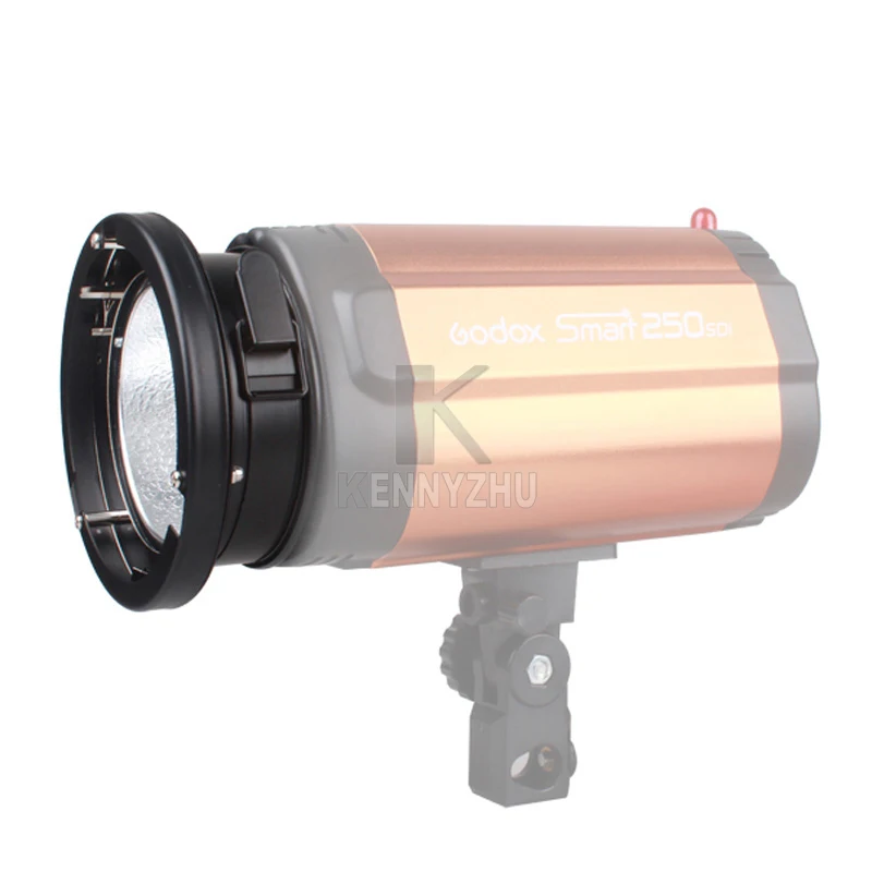 Godox-anel de Montagem de Flash para Bowens Adaptador Universal para Softbox Luz Estroboscópica de Pratos de Beleza K150a K180a 250di 300di 250sdi 9.8cm - Image 2