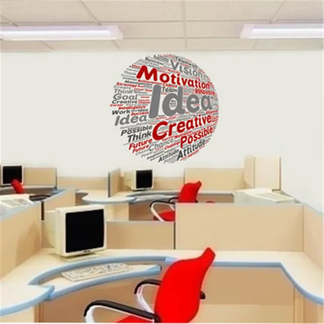 idea motivation quote wall decal art sticker vinyl inspirational