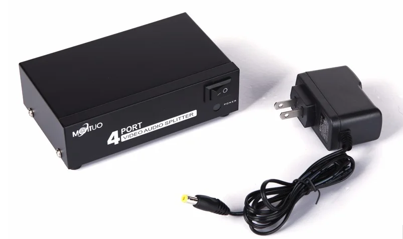 MT Viki 1x4 RCA AV сплиттер 4 порта видео аудио дистрибьютор ТВ дисплей такое же