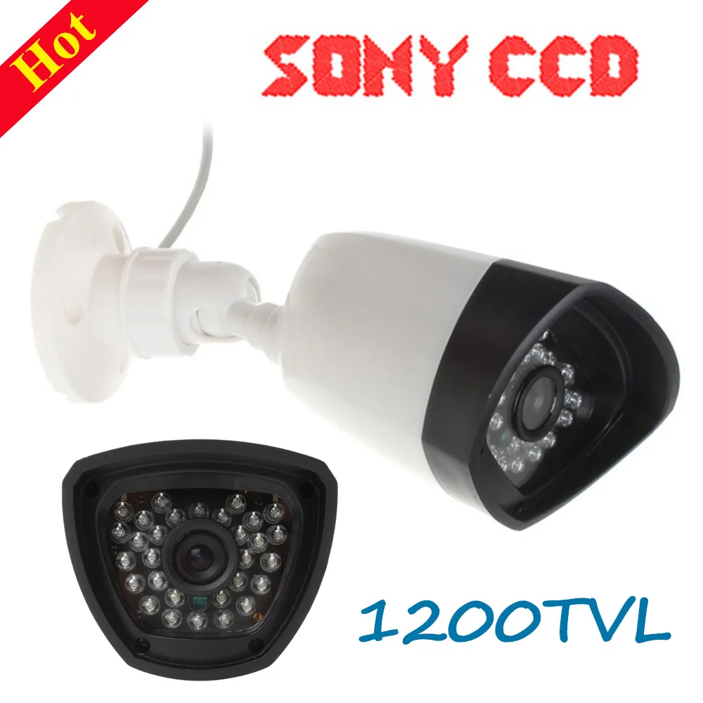 

Sony CCD Color 1200Tvl HD Security Camera Home Surveillance Cctv Camera Bullet Wide Angle 3.6mm-12mm Lens Night Vision Outdoor