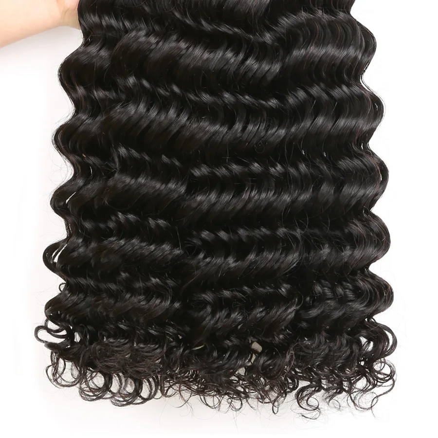 3 Bundles Deals RXY Deep Wave Brazilian Hair Weave Bundles 8inch-28inch 100% Remy Hair Bundles More Wave Top Human Hair Bundles (6)