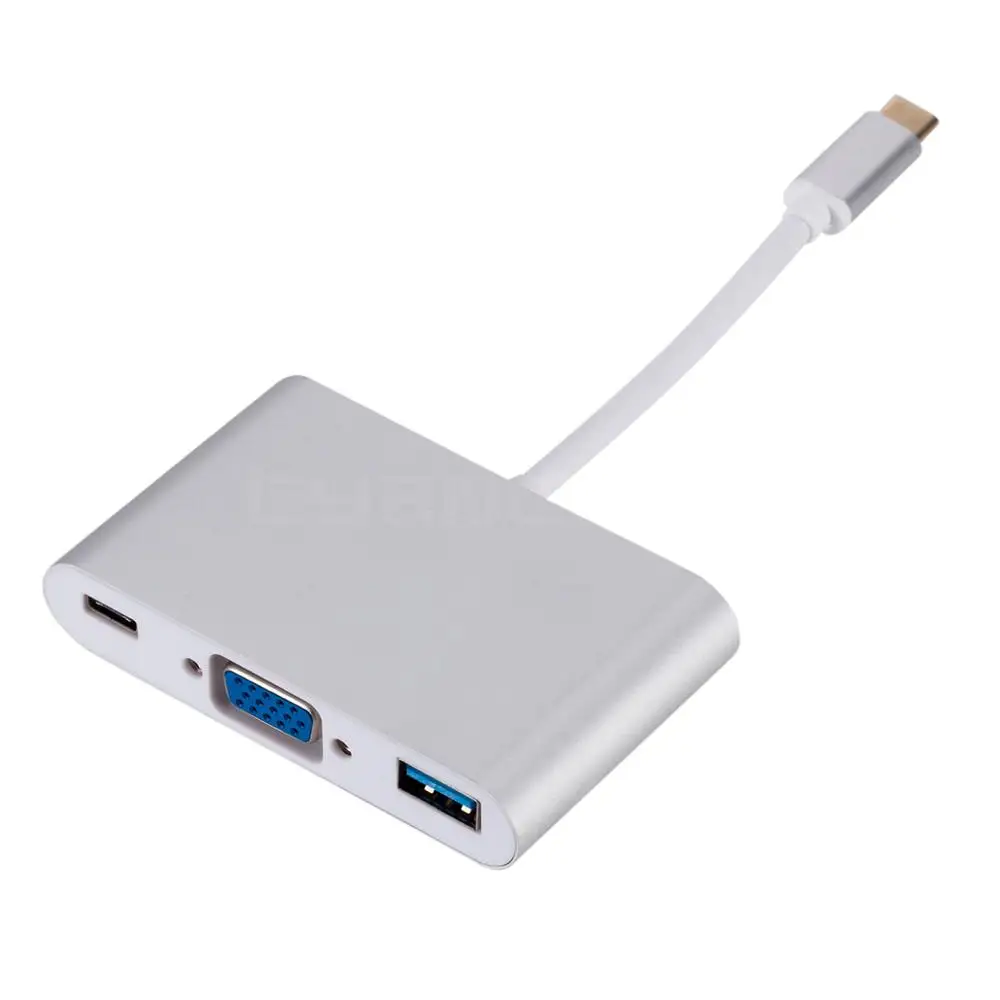 Type-C to VGA 3 in 1_E