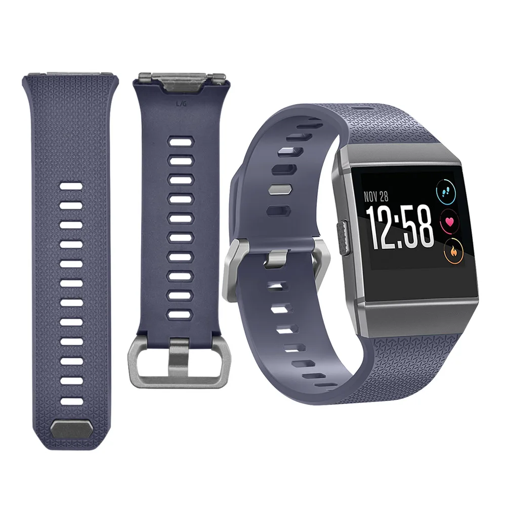 Силиконовый ремешок на запястье спортивный браслет сменный для часов Fitbit ионный