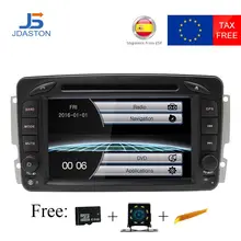 JDASTON HD 1080 P 2 Din Autoradio Per Mercedes Benz CLK W209 W203 W168 W208 W463 W170 Vaneo Viano vito Car Multimedia Lettore DVD