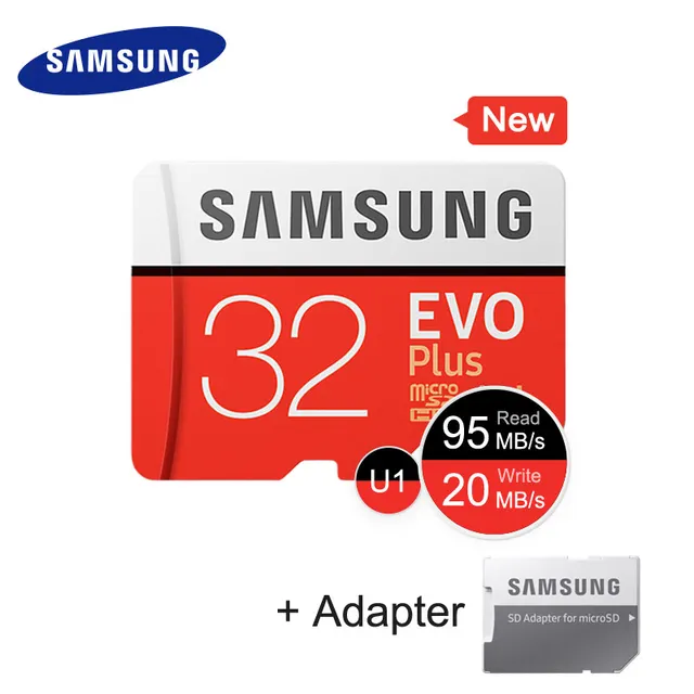 Best Offers SAMSUNG Memory Card 32G 64G 128G 256G SDHC 95MB/s Grade EVO+ MicroSD Class 10 Micro SD C10 UHS TF Trans Flash 32 GB Phone Cards Best Offers SAMSUNG Memory Card 32G 64G 128G 256G SDHC 95MB/s Grade EVO+ MicroSD Class 10 Micro SD C10 UHS TF Trans Flash 32 GB Phone Cards