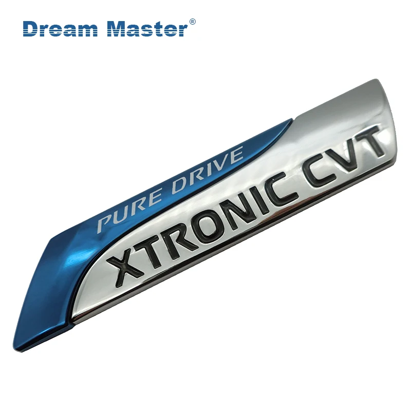 

Pure Drive XTRONIC CVT Nismo Metal Emblem Badge Tail Sticker For Nissan Qashqai X-Trail Juke Teana Tiida Sunny Note Car Styling
