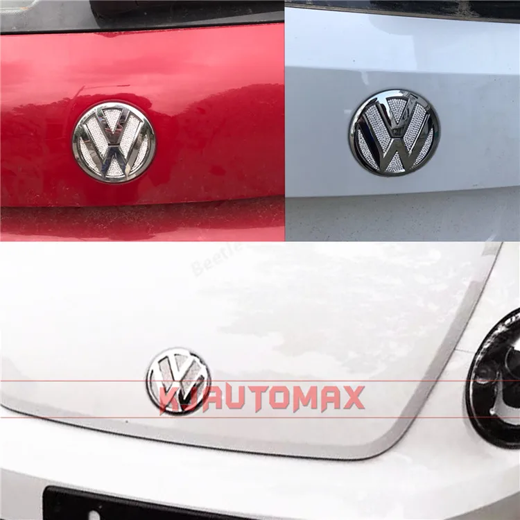 KJautomax для VW Volkswagen Beetles Передняя Эмблема Sitcker Bling Стразы Эмблема Логотип Украшение 2013