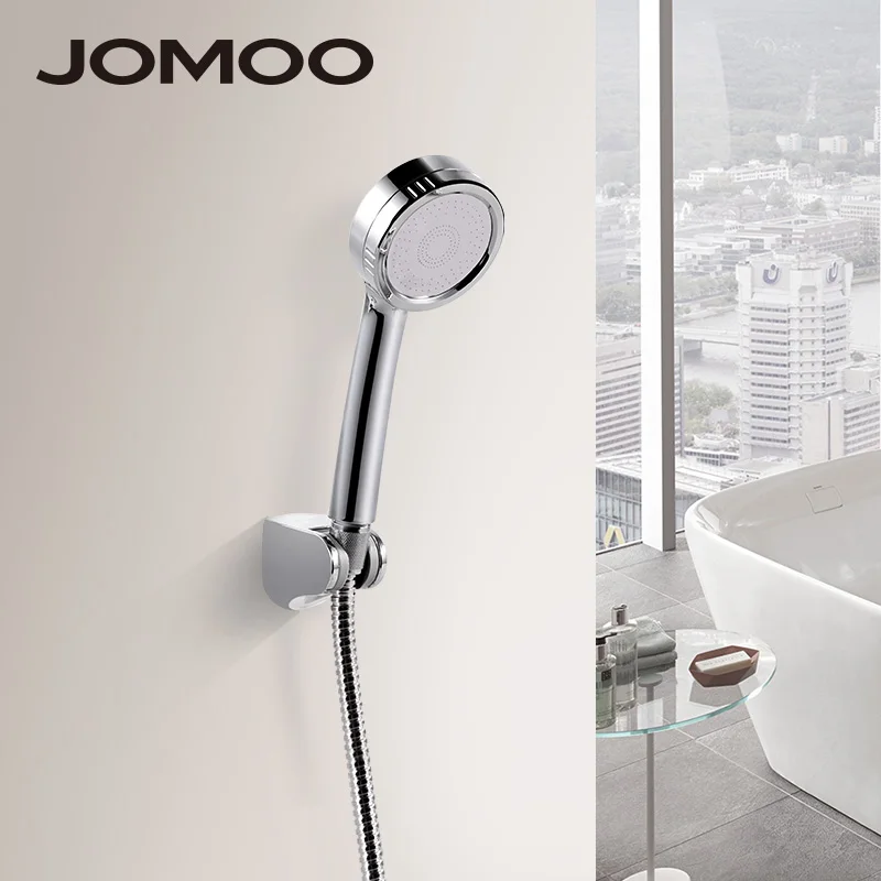Jomoo Bathroom High Pressure Shower Head Water Saving Round Abs For Wc Handheld Rainfall Showers Heads With Holder Hose Jomoo Bathroom High Pressure Shower Head Water Saving Round Abs For Wc Handheld Rainfall Showers Heads With Holder Hose