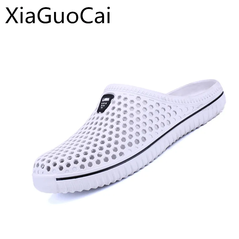New Style Fashion Summer Men Slippers Platform White Beach Shoes for ...