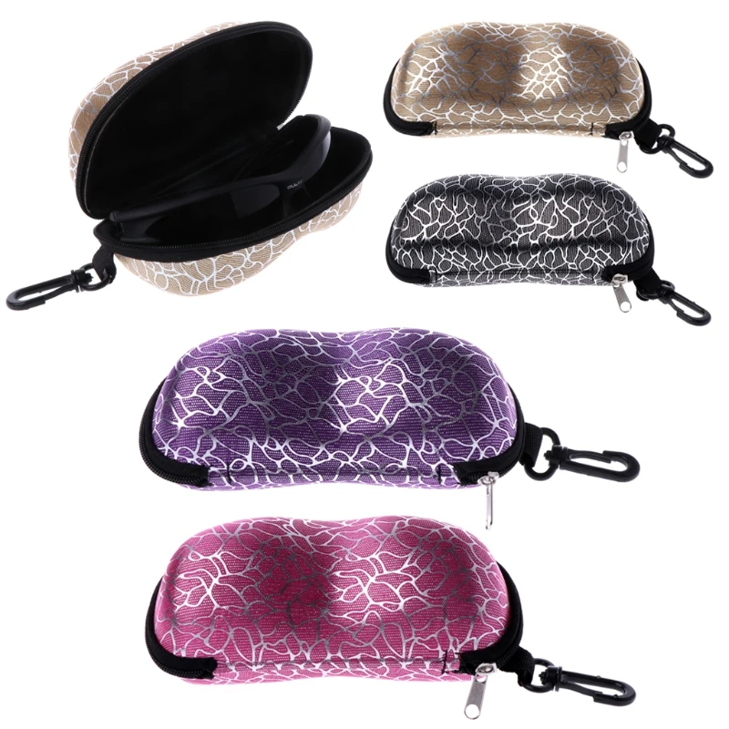 

Protable Zipper Sunglasses Hard Eyewear Protector Box Pouch Bag Eye Glasses Case