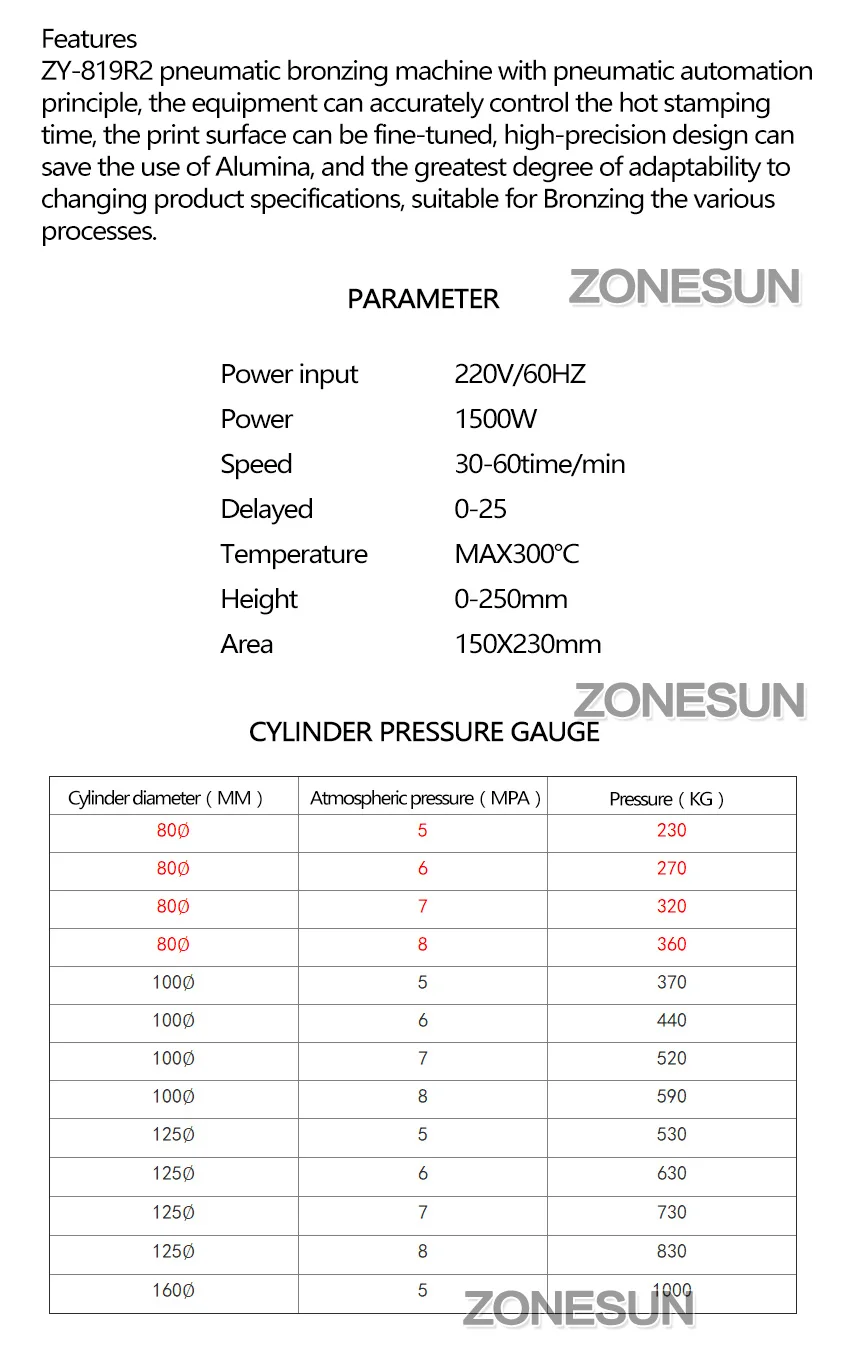 ZONESUN ZY-819R2 индивидуальный автоматический тиснения машинный колпачок и книга кожаный Авто тиснения