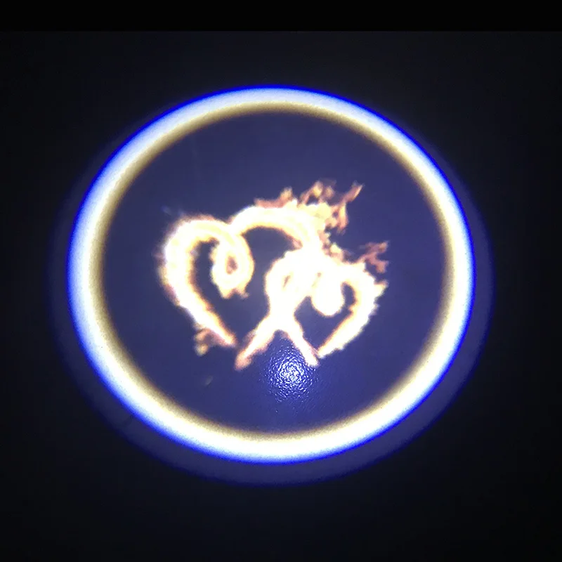 2pcs Auto Tür Logo Licht Begrüßungslicht Laserlicht Universal