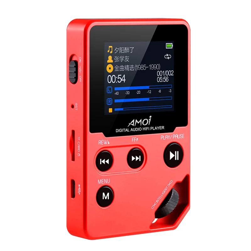 yescool C10 HD мини спортивный MP3 плеер без потерь с экраном 1,8 дюйма Hifi MP3 музыкальный плеер с поддержкой карт TF/DSD 128G