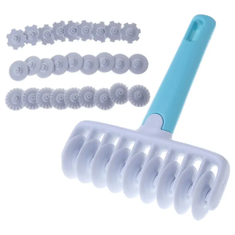 1 Set Cake Cutter Roll Roller Fondant Bakery Tools DIY Chocolate Cakes Decoration Floral Biscuit Wheel Knife Pizza Accessories