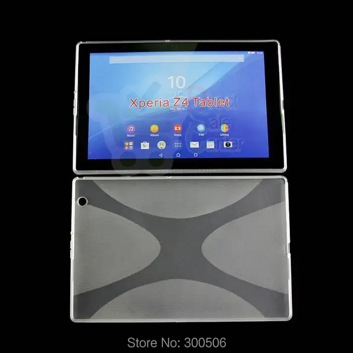 X line Мягкий ТПУ гелевый чехол-накладка для sony Xperia Z4 Tablet 10,1 100 шт