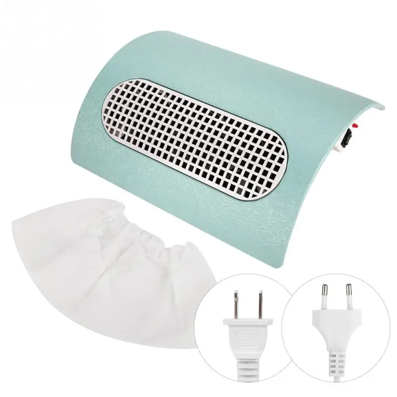 

Nail Vacuum Cleaner Machine Powerful Low Noisy Nail Fan Suction Dust Collector with 2 bags Salon Tool