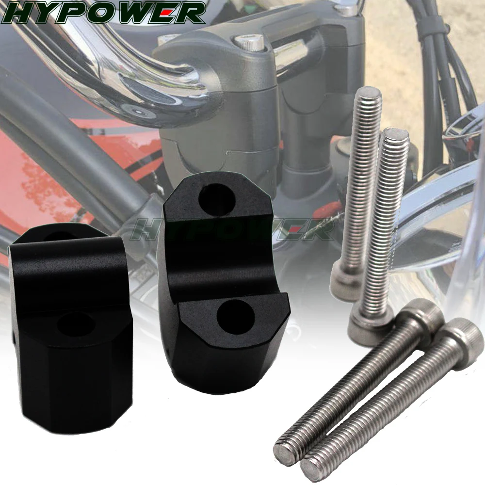 2018 New For KAWASAKI Z900 Machining Handlebar Risers Bar Clamp Extend