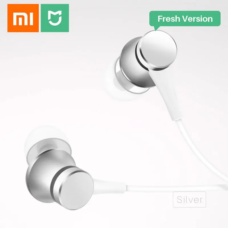 Оригинальные Xiaomi mi наушники Piston 3 свежая Молодежная версия 3,5 мм наушники с 3-мя басами Базовая версия гарнитура с пультом дистанционного управления