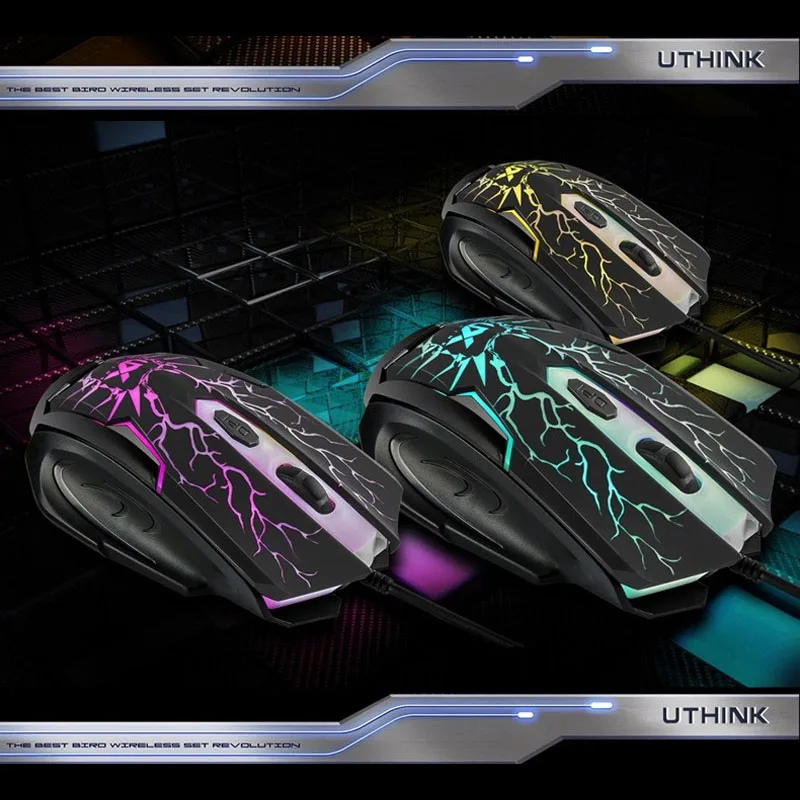 UThink Molten V100 эргономичная игровая клавиатура с подсветкой освещенные мультимедиа