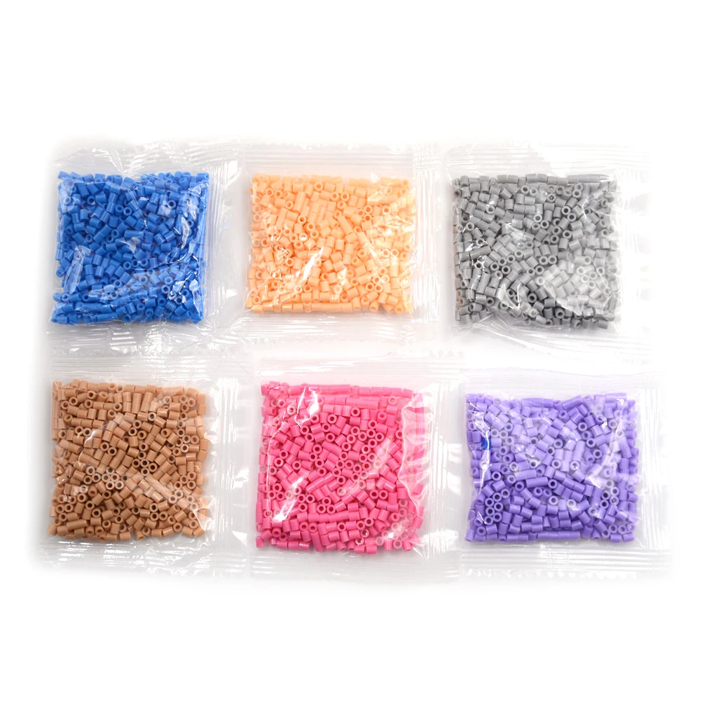 

New 500pcs Mini Hama Beads one Bag Available Guarantee Perler Beads kids toys Activity Fuse Beads 2.6mm Hot Sale