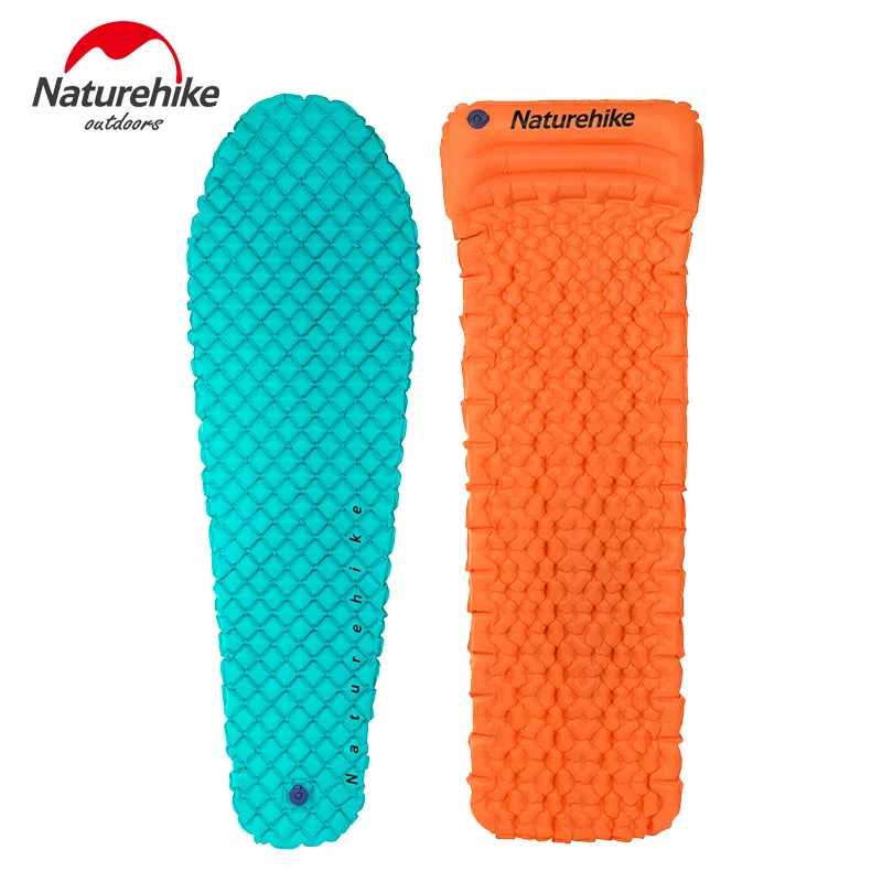 

Naturehike Utralight Inflatable Camping Mat Moisture-Proof 3 Colors TPU Single Bed nflating Mattress 380g 460g
