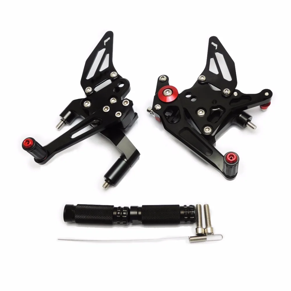 

KEMiMOTO Foot Rests For DUCATI 899 1199 PANIGALE Adjustable Rearsets Rear Sets Foot Pegs Pedal 2012 2013 2014 2015