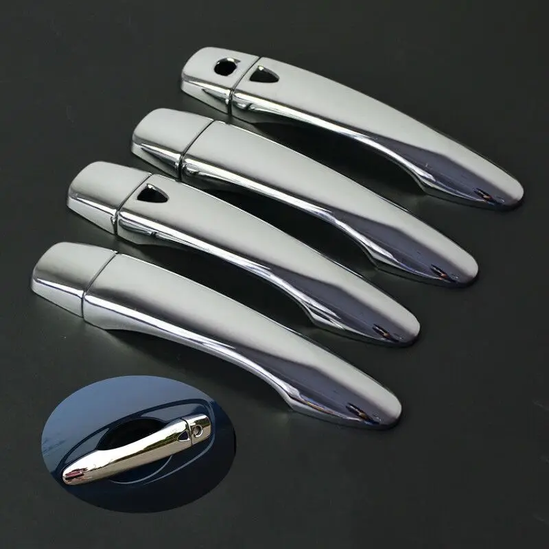 

FUNDUOO For Nissan Kicks 2016 2017 2018 Chrome Exterior Door Handle Cover Trim Car Styling