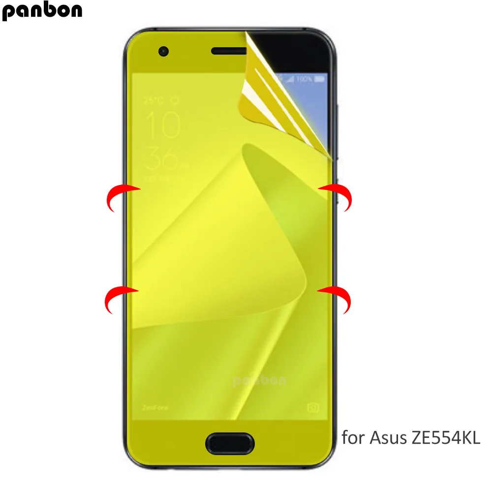 Гидрогелевая пленка для Asus Zenfone 3 Zoom 4 Selfie Pro max ZD552KL ZD553KL ZE554KL ZC554KL полное покрытие