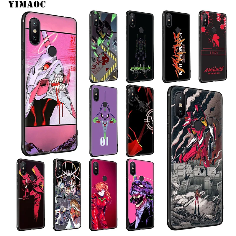 

Neon Genesis Evangelion Anime Soft Case for Xiaomi Mi 9T 9 8 Se 6 MAX 3 A1 A2 Lite MiA1 MiA2 CC9E CC9 6X 5X POCOPHONE F1